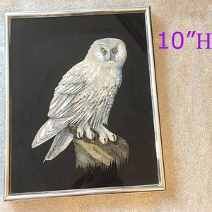 Framed Metalcraft ⚡️ Foil Metallic 👀 SILVER OWL